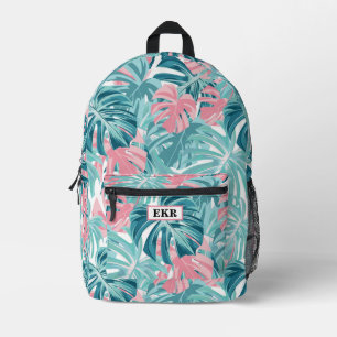 Monogram Tropical Beach Palm School Rugzak