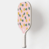 Monogram tropisch ananaspatroon pickleball paddle (Links)