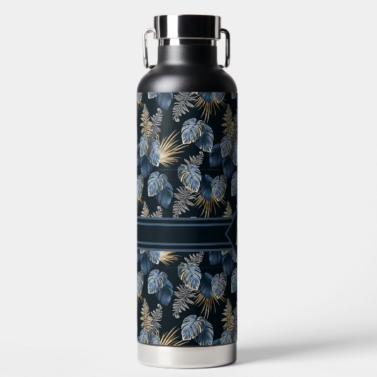 Monogram tropisch blad waterfles (Voorkant)