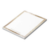 monogram tropisch folievalk folie notitieblok (Linkerzijde)