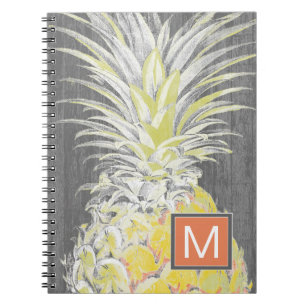 Monogram   Tropisch geel dennappel Notitieboek