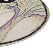 Monogram Tropisch Glas Snijplank (Hoek)