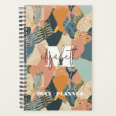 Monogram tropisch patroon planner (Voorkant)