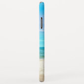 Monogram tropisch strand landschap Case-Mate iPhone case (Achterkant/rechts)