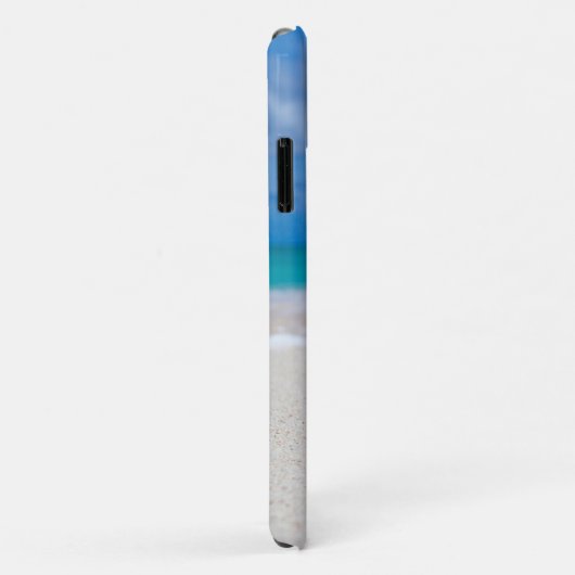 Monogram tropisch strand Nautical Ship rudder Case-Mate iPhone Case (Achterkant/rechts)