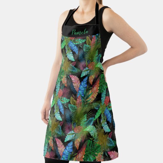 Monogram Tropische Bladeren Schort (Insitu)