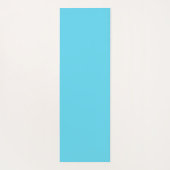 Monogram Tropische Blauwe Gele Vis Illustratie Yogamat (Achterkant)