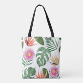 Monogram Tropische Bloem Tassen Cadeau (Achterkant)