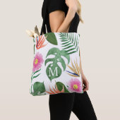 Monogram Tropische Bloem Tassen Cadeau (Dichtbij)