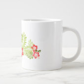 Monogram Tropische Bloemen Jumbo Mok (Rechts)