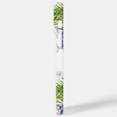 Monogram Tropische Floral Modern Girly Natuur Case-Mate iPhone Case (Achterkant / Links)