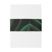 Monogram Tropische Neon Arches Palm Tree Bruiloft Uitnodigingen Wikkel (Achterkant Voorbeeld)