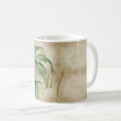 monogram tropische palmboom koffiemok (Voorkant rechts)