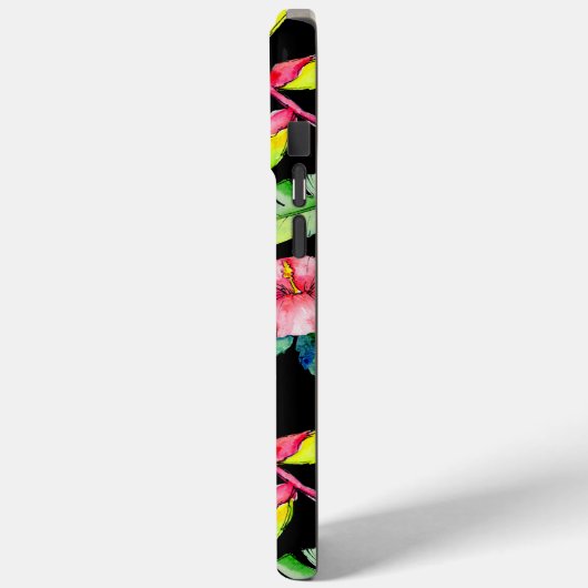 Monogram tropische tuin Case-Mate iPhone case (Achterkant / Links)