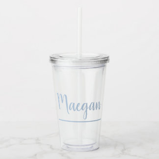 MONOGRAM Tumbler Acryl Drinkbeker