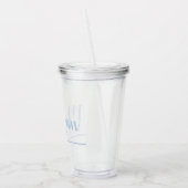 MONOGRAM Tumbler Acryl Drinkbeker (Links)