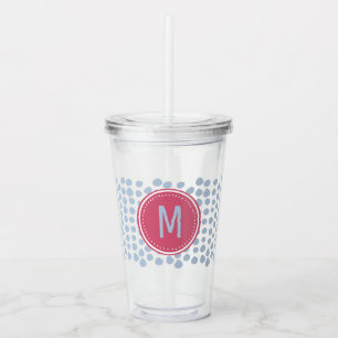 MONOGRAM Tumbler Acryl Drinkbeker