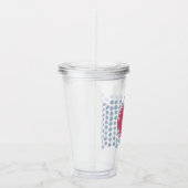 MONOGRAM Tumbler Acryl Drinkbeker (Rechts)