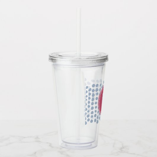MONOGRAM Tumbler Acryl Drinkbeker (Rechts)