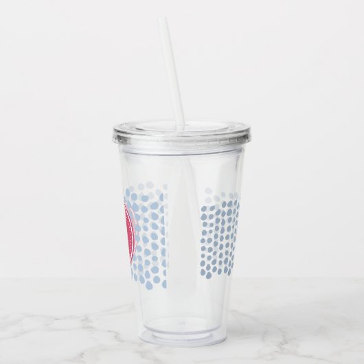 MONOGRAM Tumbler Acryl Drinkbeker (Links)