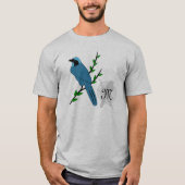  Monogram Turquoise Jay Bird T-shirt (Voorkant)