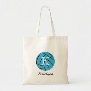 Monogram Turquoise Volleyball Canvas tas