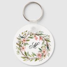 Monogram  Twig en Wildflower Krans