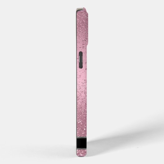 Monogram Twinkle Ombre - Roze Case-Mate iPhone Case (Achterkant / Rechts)