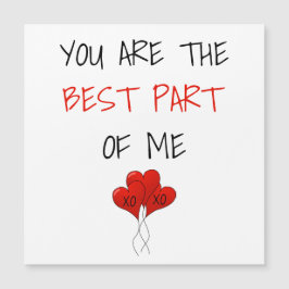 Monogram U bent het beste deel van mij Valentijnse