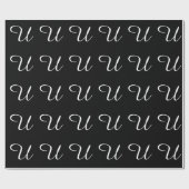 MONOGRAM U CADEAUPAPIER (Vlak)