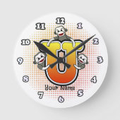 Monogram U Sok Aap klok (Voorkant)