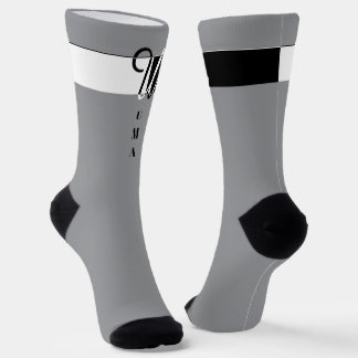 "Monogram U" Sokken