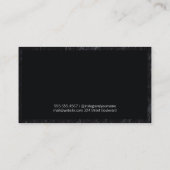 Monogram | Uitvoerend | | Onroerend goed Visitekaartje (Achterkant)