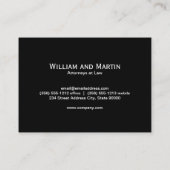 Monogram | Uitvoerend | | Pictogram voor gouden ge Visitekaartje (Achterkant)