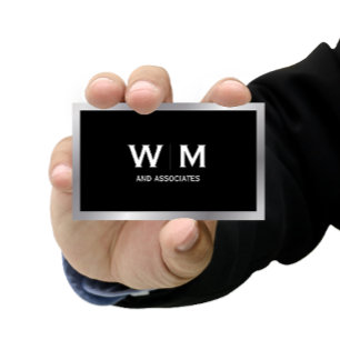 Monogram Uitvoerend Visitekaartje