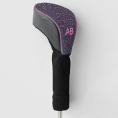 Monogram Uniek Patroon Golfheadcover (Schuin)