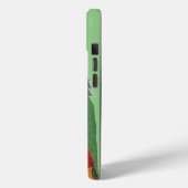 Monogram unieke cartoon notenkraker groen Case-Mate iPhone case (Achterkant / Links)