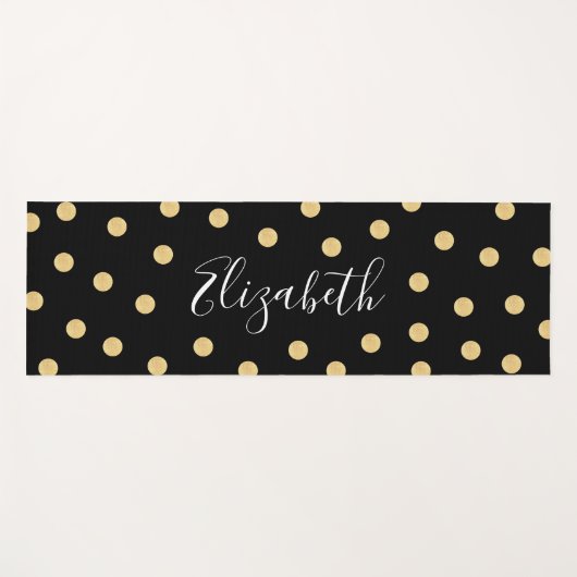 Monogram Unieke Zwarte Goud Mat (Voorkant (horizontaal))