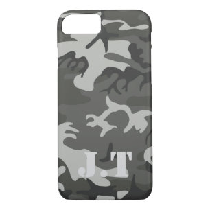 Monogram Urban Camouflage Pattern iPhone 8/7 Hoesje