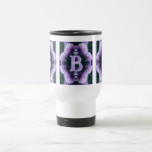 Monogram Uw Initiële Naam Allium Gepersonaliseerd Reisbeker (Center)