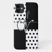 Monogram V Case-Mate iPhone Case (Achterkant)