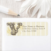 Monogram V Etiket (Insitu)