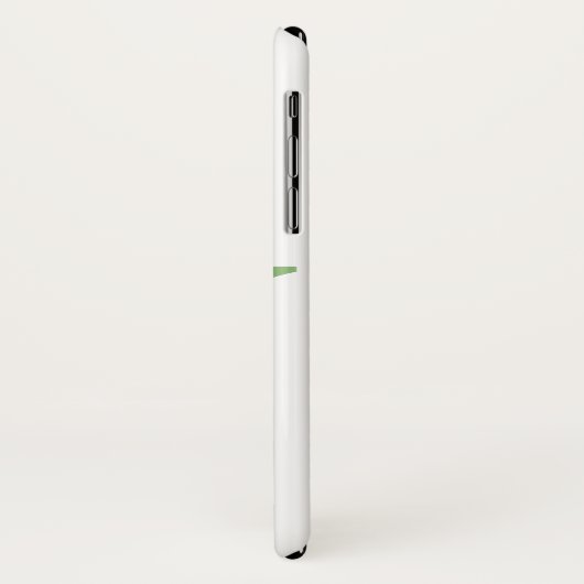 Monogram V lavender Eucalyptus Case-Mate iPhone Case (Achterkant/links)