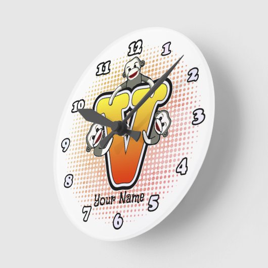 Monogram V sok Aap klok (Hoek)