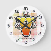 Monogram V sok Aap klok (Voorkant)