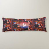 Monogram Vallarta Catrinas Bloemen & Kaarsen 1718 Lichaamskussen (Achterkant)