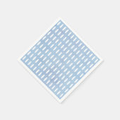 Monogram valpatroon servet (Hoek)