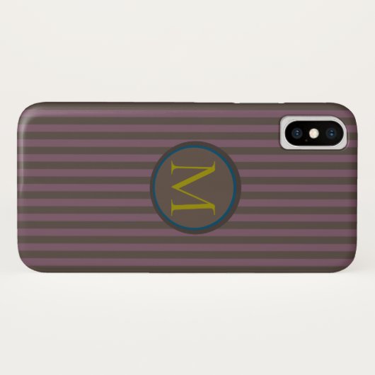 MONOGRAM VAN BORREPEN - Case-Mate iPhone CASE (Achterkant (horizontaal))