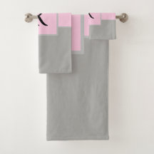 Monogram van Classy Pink en Gray
