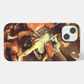 Monogram van de aartsengel Michaël iPhone Hoesje (Achterkant horizontaal)